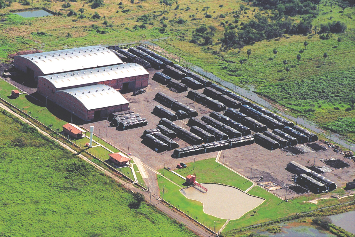 Planta Industrial BRICAPAR - Briquetas y Carbones del Paraguay S.A.